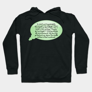 Quote positive Hoodie